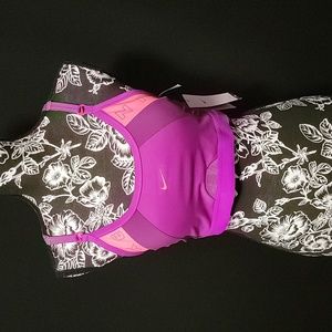 Nwt Nike Sports Bra Pink and Purple